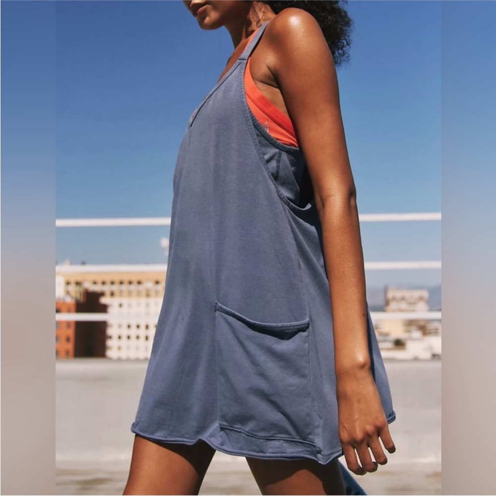 Free People Hot Shot Mini Dress Romper